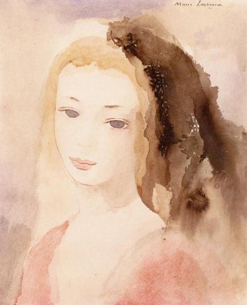 Girl's Head by Marie Laurencin