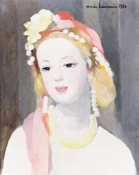 Head by Marie Laurencin