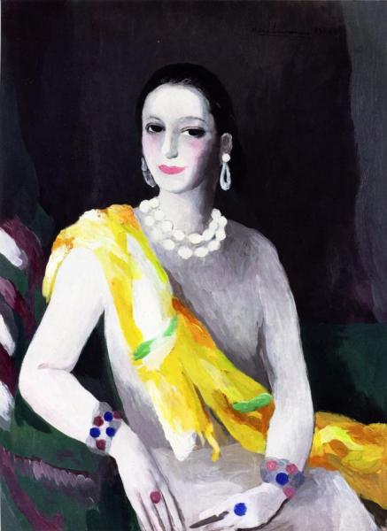 Helena Rubinstein by Marie Laurencin