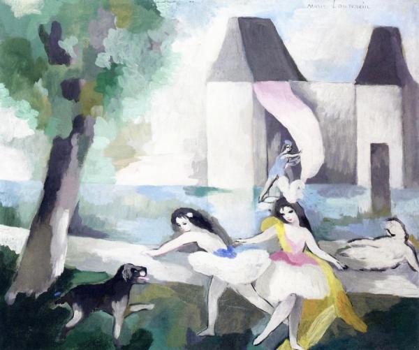 Interlude by Marie Laurencin