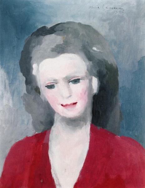 Jeanne Charrier by Marie Laurencin
