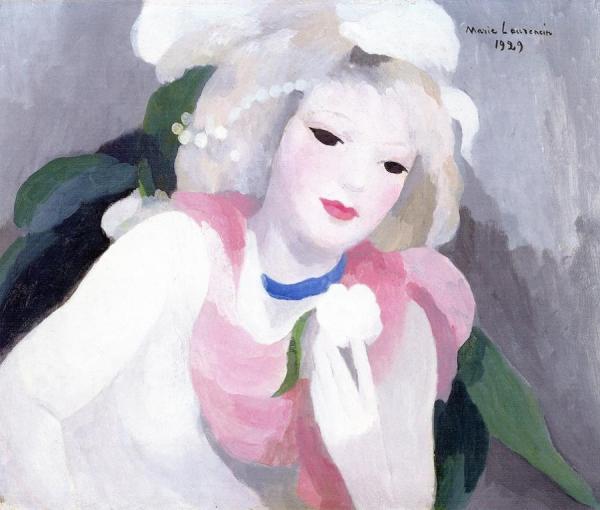 Leaning Woman by Marie Laurencin