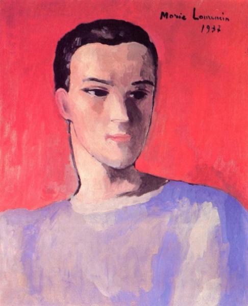 Portrait Of A Man by Marie Laurencin