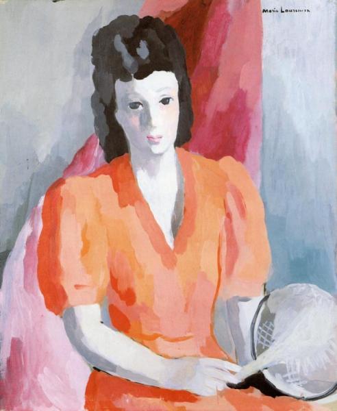 Portrait Of A Woman by Marie Laurencin