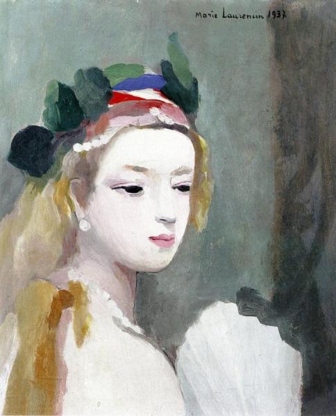 Portrait Of A Woman by Marie Laurencin