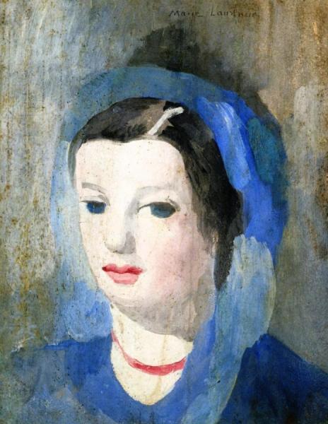 Portrait Of A Woman by Marie Laurencin