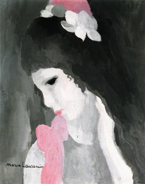Portrait Of A Woman by Marie Laurencin