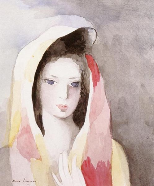 Portrait Of A Woman by Marie Laurencin