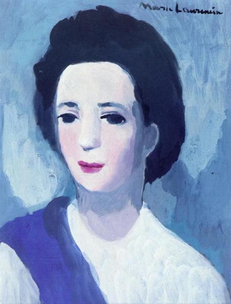 Portrait Of A Woman by Marie Laurencin