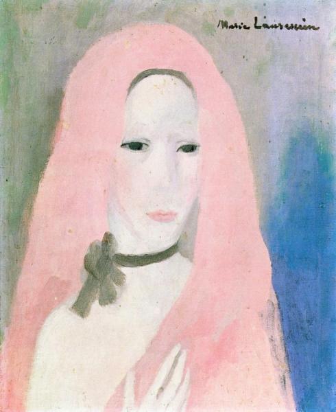 Portrait Of A Young Woman by Marie Laurencin