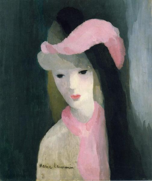 Presumed Portrait Of Georgette Girardin by Marie Laurencin