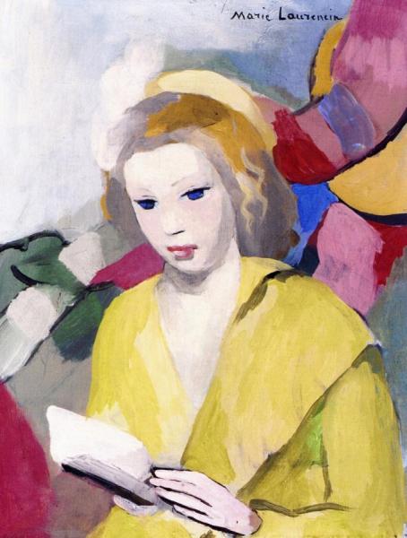Reading by Marie Laurencin