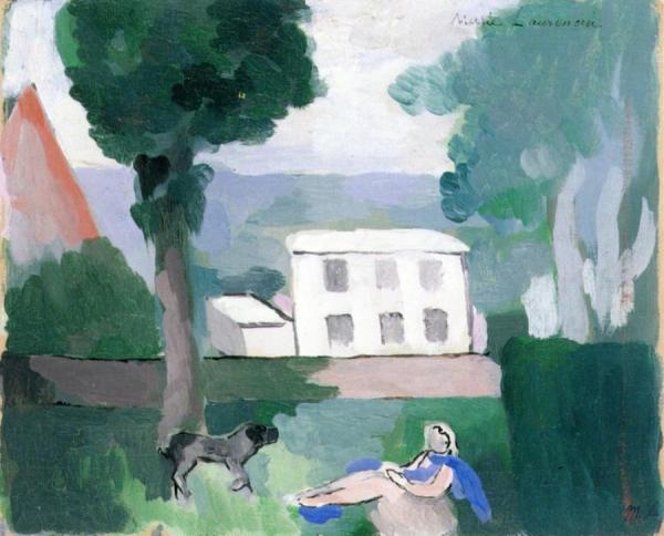 Rest In The Garden by Marie Laurencin