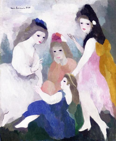 The Children Of The Chateau by Marie Laurencin