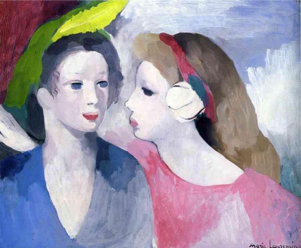 The Confidence by Marie Laurencin
