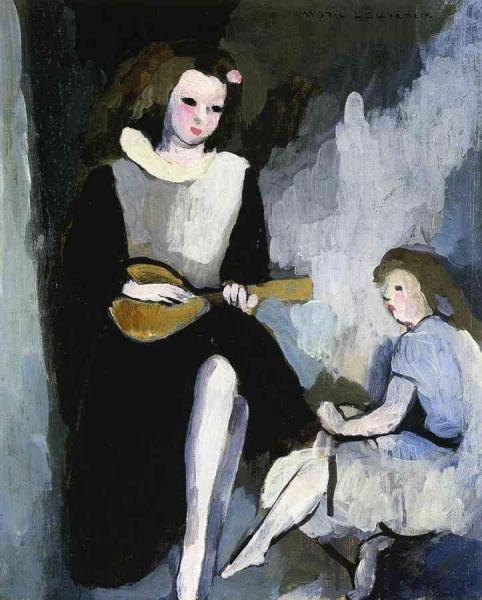 The Music Lesson by Marie Laurencin