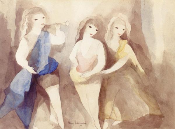Three Women by Marie Laurencin