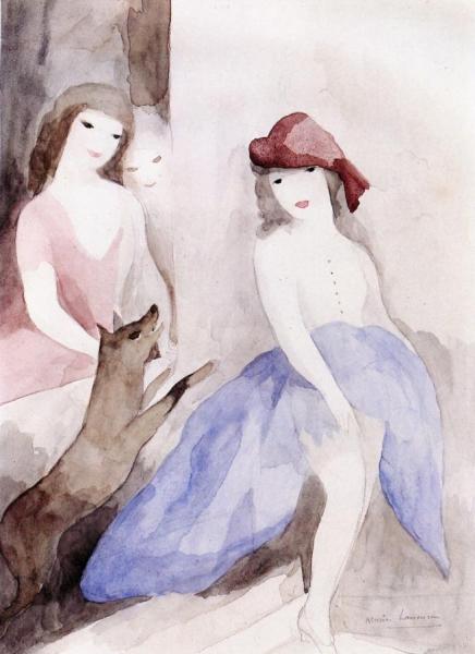 Three Women by Marie Laurencin