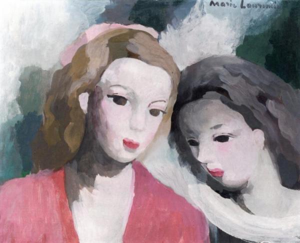 Two Women by Marie Laurencin