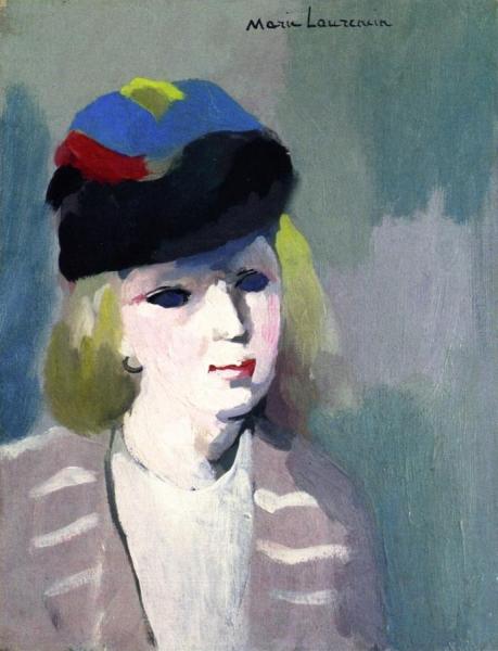 Woman In A Hat by Marie Laurencin
