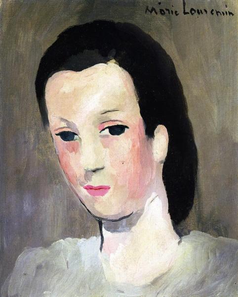 Woman's Head by Marie Laurencin
