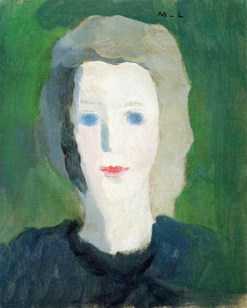 Woman's Head by Marie Laurencin