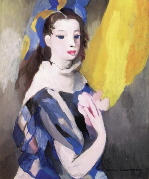 Young Woman by Marie Laurencin