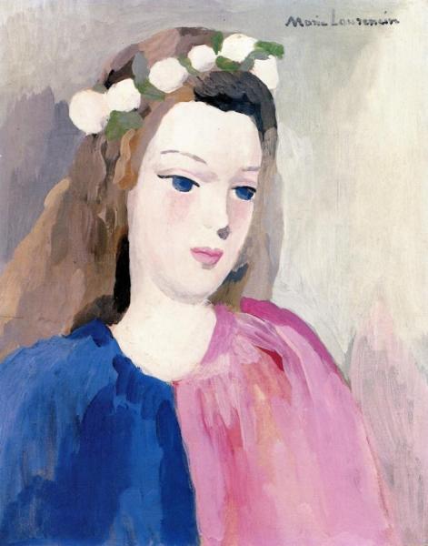 Young Woman by Marie Laurencin