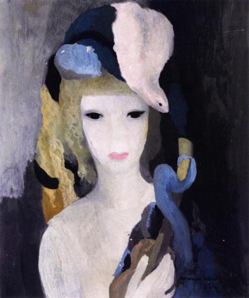 Young Woman by Marie Laurencin
