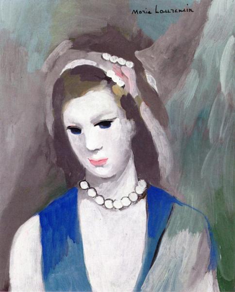 Young Woman by Marie Laurencin