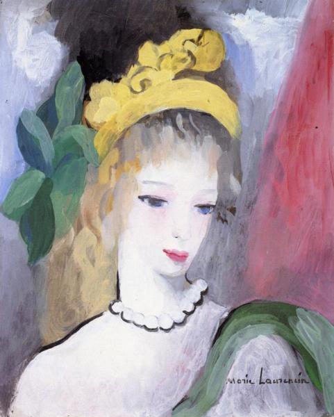 Young Woman by Marie Laurencin