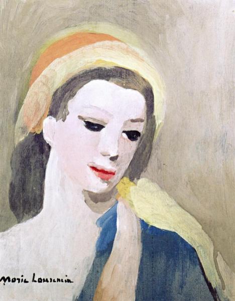 Young Woman In A Turban by Marie Laurencin