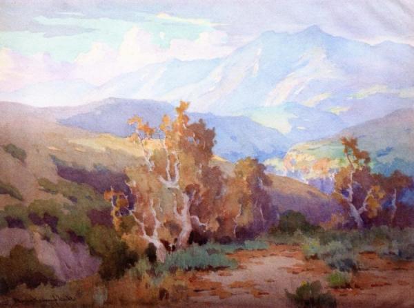 After The Rain, Santa Monica Hills by Marion Kavanaugh Wachtel