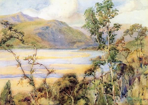 Coastal View by Marion Kavanaugh Wachtel