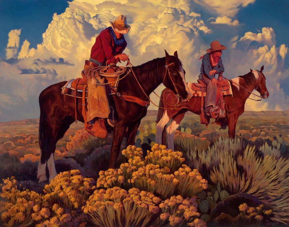 Sagebrush Cavaliers by Mark Maggiori