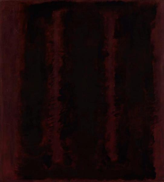 Mark Rothko Black On Maroon,1958