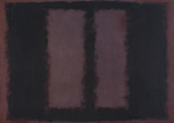 Black On Maroon, 1958 I by Mark Rothko