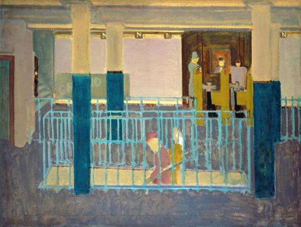 Entrance To Subway, 1938 by Mark Rothko