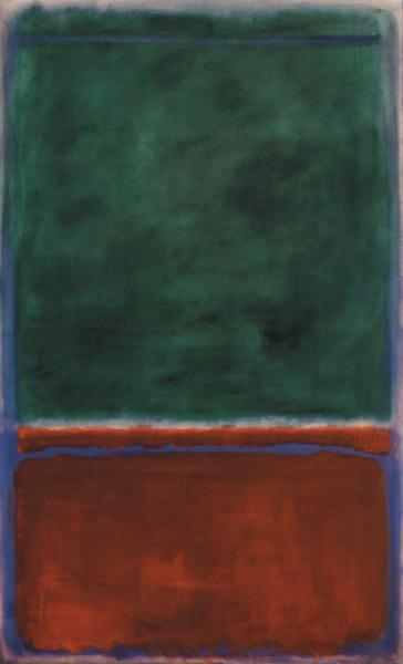 Green And Maroon, 1953 by Mark Rothko Oil Painting Reproductions