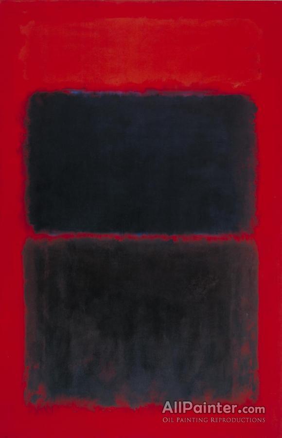 Mark Rothko Light Red Over Black, 1957 Oil Painting Reproductions for sale | Online Gallery