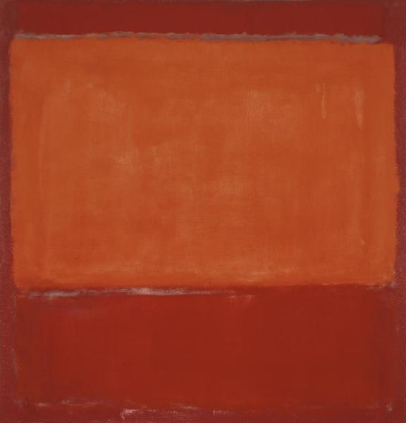 Orange And Red On Red, 1957 by Mark Rothko