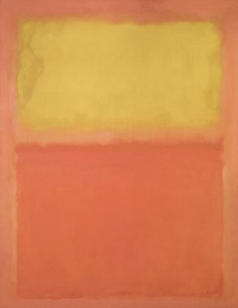 Mark Rothko Orange And Yellow, 1956