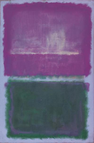 Untitled (lavender And Green) by Mark Rothko