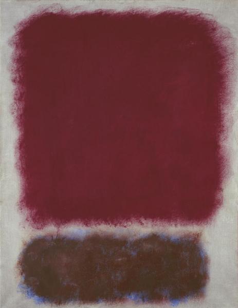 Untitled (red Over Brown), 1967 by Mark Rothko