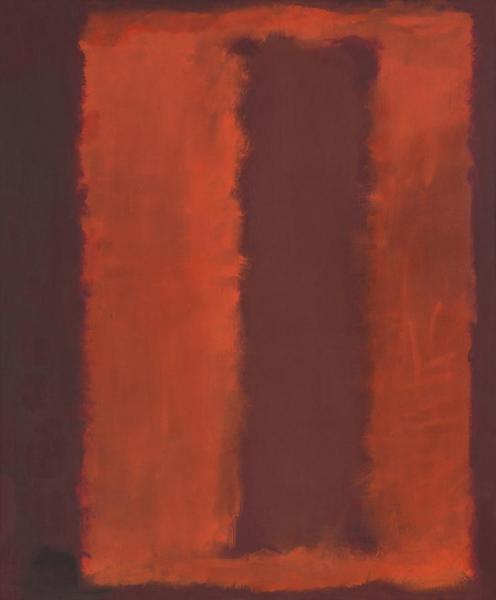 Untitled (seagram Mural Sketch),1959 by Mark Rothko Oil Painting Reproductions