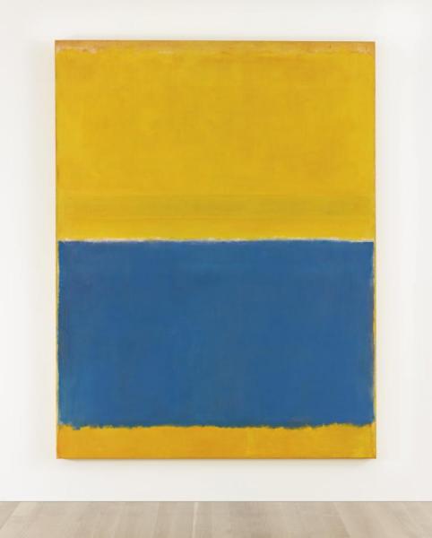 Mark Rothko Untitled (yellow And Blue)