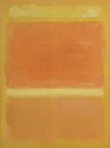 Untitled (yellow,orange,yellow,light Orange) by Mark Rothko Oil Painting Reproductions
