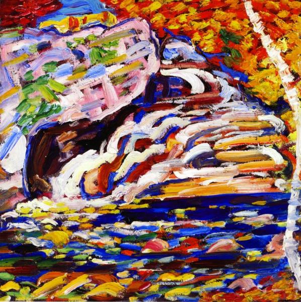 Marsden Hartley Autumn Cascade
