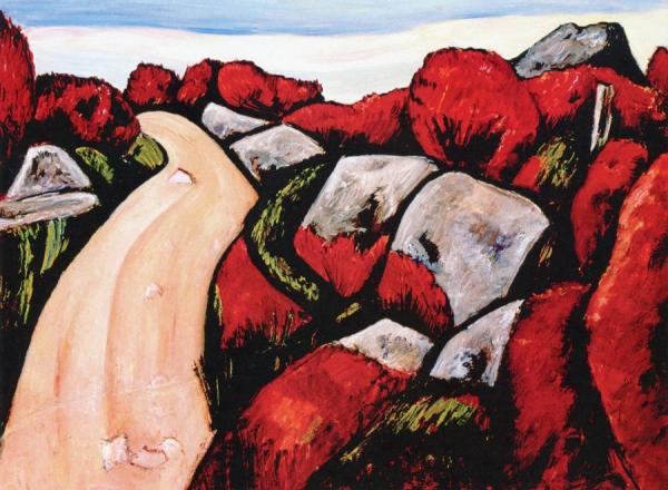 Blueberry Highway, Dogtown by Marsden Hartley