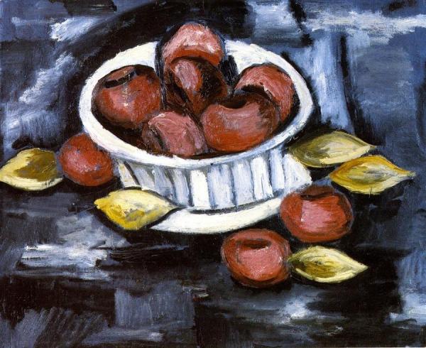 Compote Of Fruits by Marsden Hartley Oil Painting Reproductions